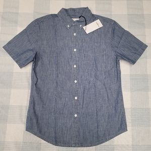 NWT Mens' Shirt - Small Blue - Goodfellow & Co.